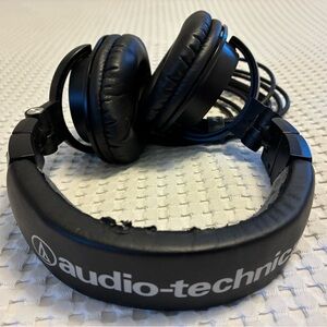 Audio Technica Black Over-Ear Headphones